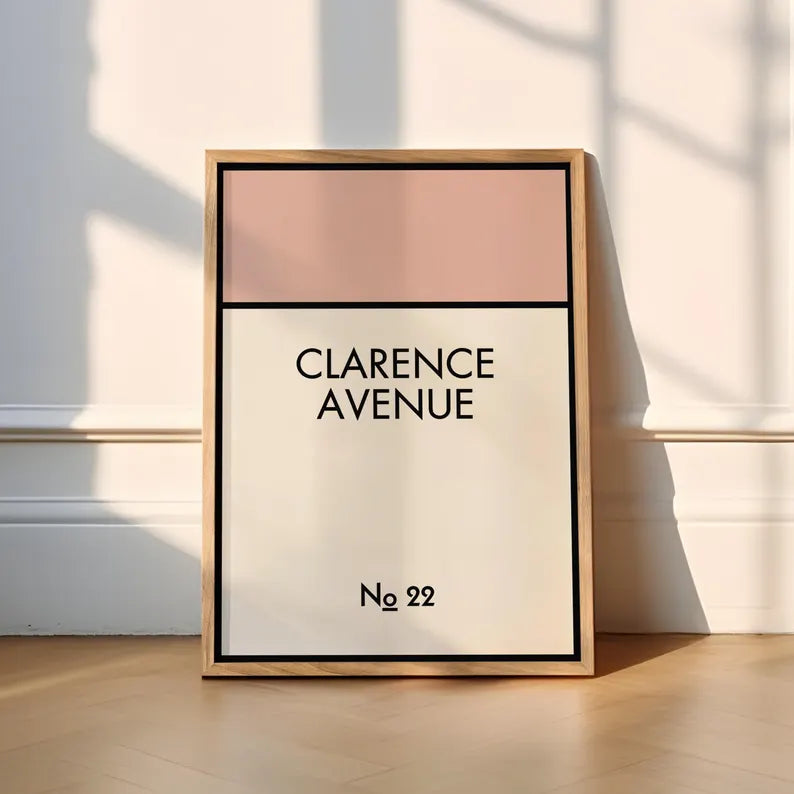 Personalised House Name and Address Print - New Home Gift - DreamBrothers