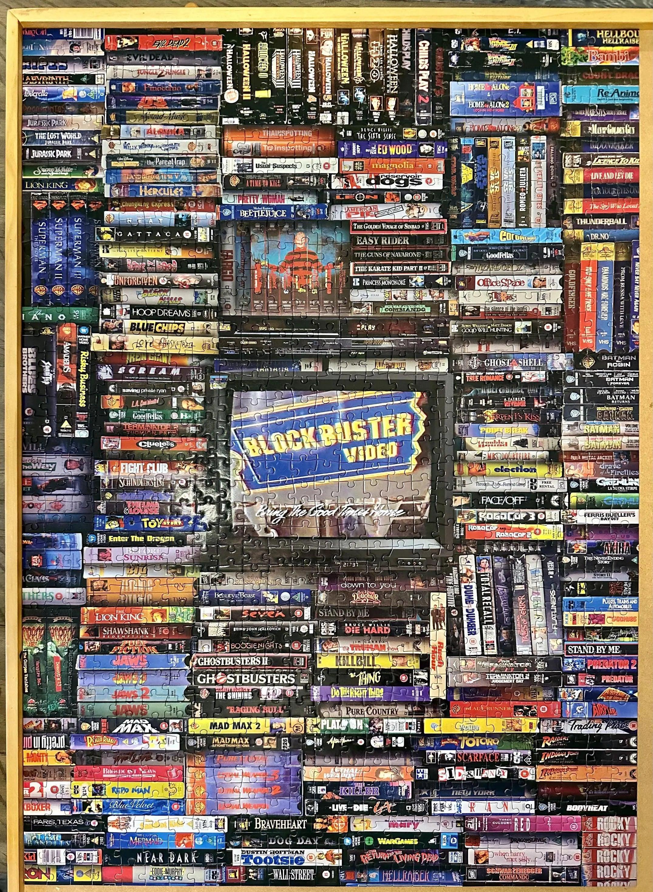 Blockbuster Video 1000-Piece Jigsaw | 28 x 20 Inches